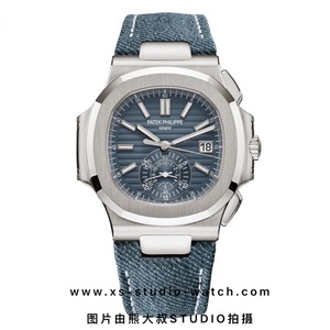 百达翡丽  Patek Philippe Nautilus PP5980/60G-001 牛仔表带