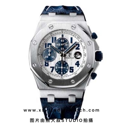 爱彼 皇家橡树离岸型计时腕表 AP26170ST.OO.D305CR.01 海军蓝 (缺货）