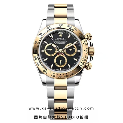 劳力士 Rolex 迪通拿系列116503 间金黑盘钢带（4131机芯）