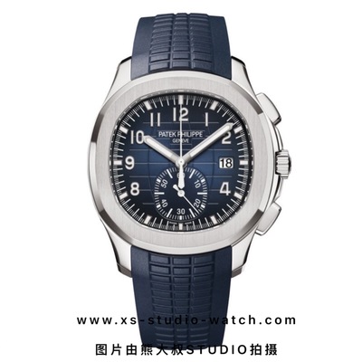 百达翡丽 &nbsp;Patek Philippe Nautilus PP5968G-001 蓝色胶带