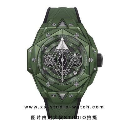 宇舶 刺青系列二代 绿陶瓷 418.GX.5207.RX.MXM22 腕表