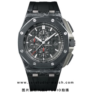 爱彼 皇家橡树离岸型计时腕表 AP26400AU.OO.A002CA.01 锻造碳红针