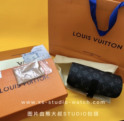 LOUIS VUITTON 三表位手表盒&旅行装便携手表卷