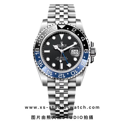 劳力士 Rolex 格林尼治型II 蓝黑圈Batman  五株链 126710BLNR