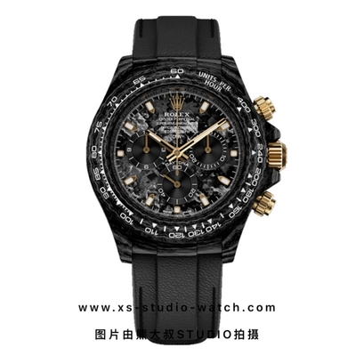 劳力士 Rolex 迪通拿diw系列 Custom Carbon碳纤维 黑碳金