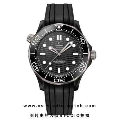 欧米茄 OMEGA SEAMASTER DIVER 海马300M系列潜水表 黑武士胶带