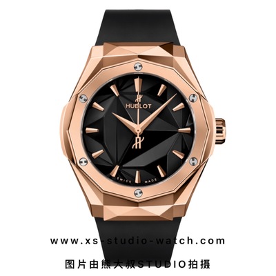 宇舶 经典融合菱形系列 玫瑰金黑盘 550.OS.1800.RX.ORL19 腕表