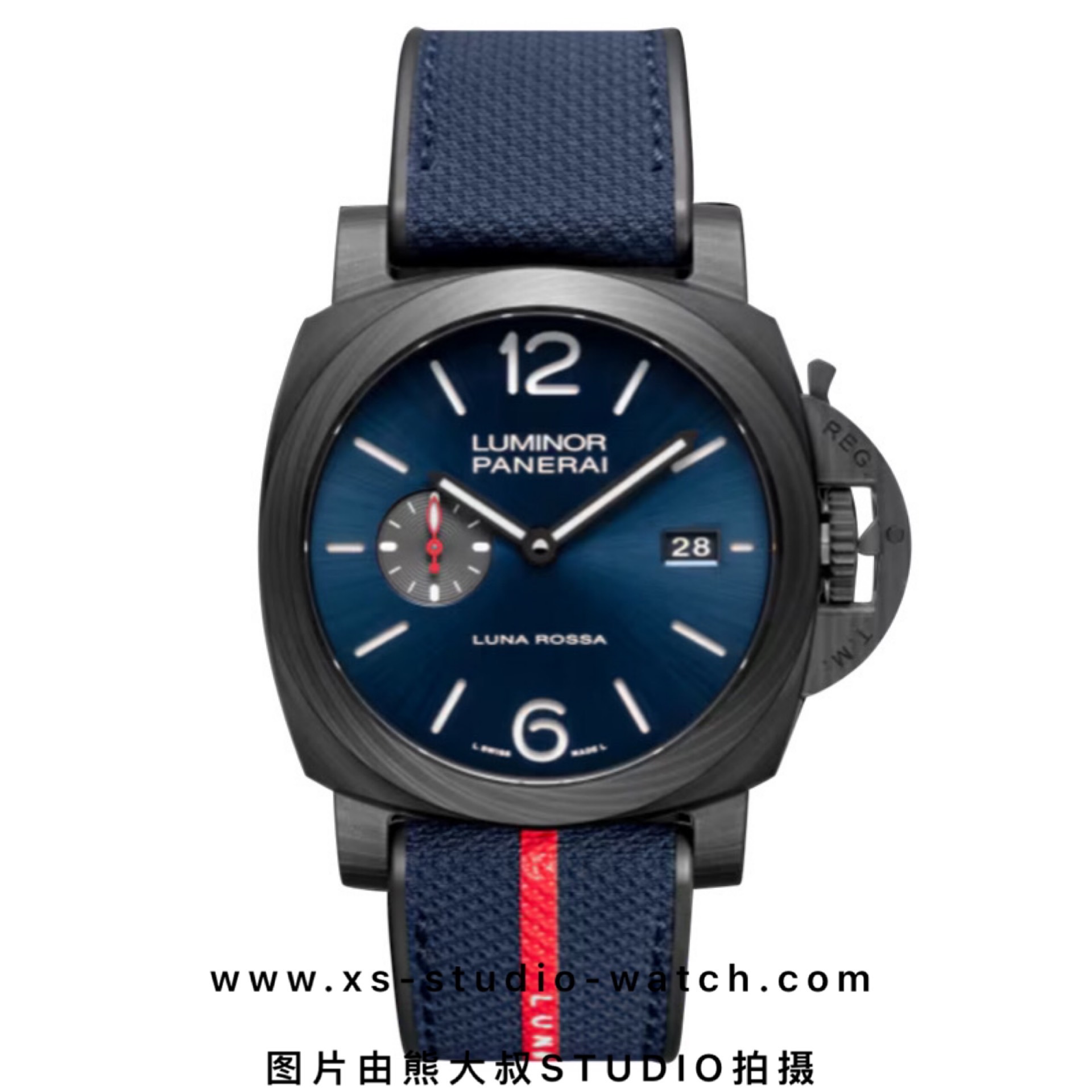 沛纳海 Luminor Marina Carbotech Luna Ross PAM01529腕表 限量37枚