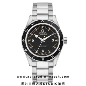 欧米茄 OMEGA  海马300M系列 复古版007黑盘