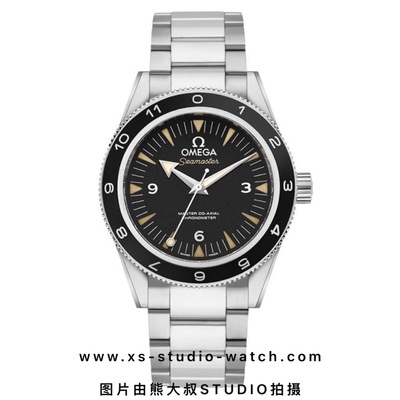 欧米茄 OMEGA &nbsp;海马300M系列 复古版007黑盘