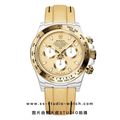 劳力士 Rolex 迪通拿diw系列 Custom Carbon碳纤维 香槟金
