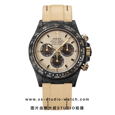 劳力士 Rolex 迪通拿diw系列 Custom Carbon碳纤维 沙漠风暴