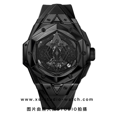 宇舶 刺青系列二代 全黑武士All Black Sang Bleu II 黑陶瓷 腕表