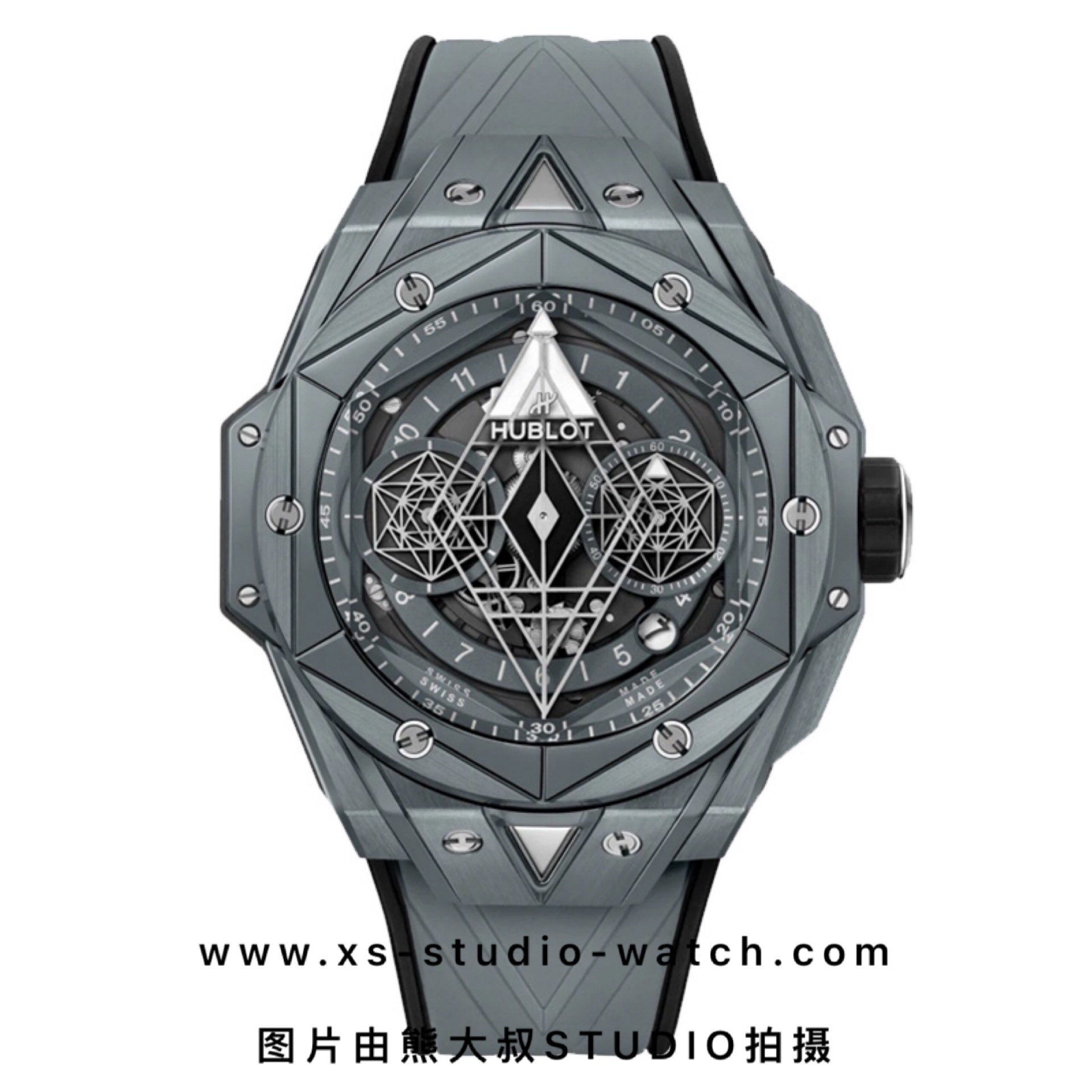 宇舶 刺青系列二代 灰陶瓷 418.FX.8007.RX.MXM21 腕表