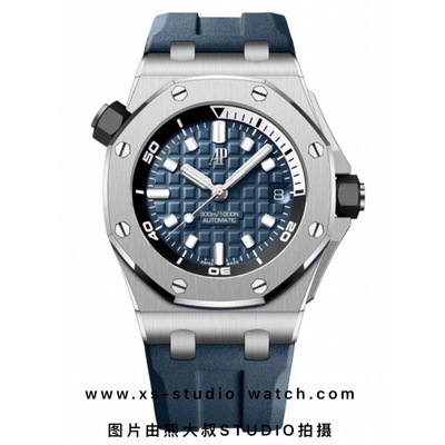 爱彼 皇家橡树离岸型腕表 AP15720ST.OO.A027CA.01 蓝盘