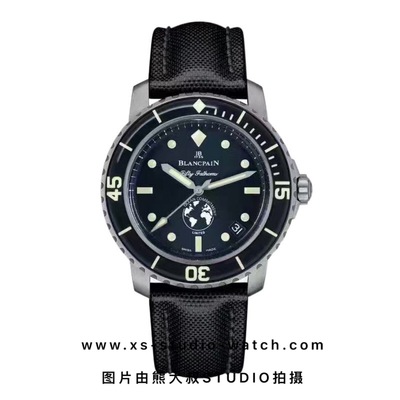 宝珀 五十噚系列 5008-11B40-NABA 限量版本 海洋之心